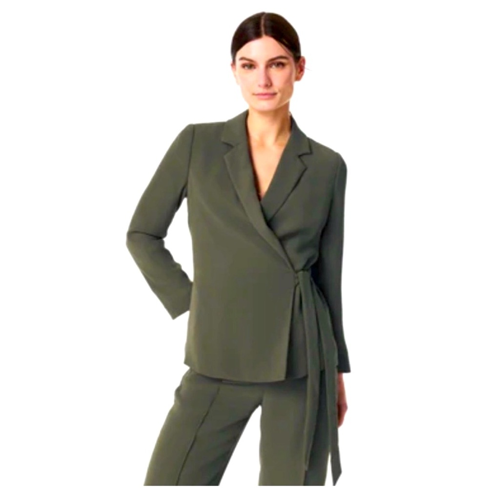 NWT Spanx wrap blazer Olive Green